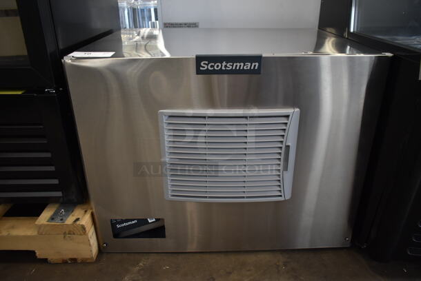 BRAND NEW SCRATCH AND DENT! 2023 Scotsman MC0330SW-1A Stainless Steel Commercial Ice Machine Head. 115 Volts, 1 Phase.  - Image 3 of 6