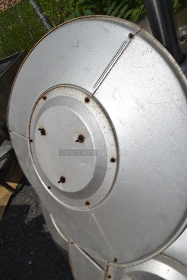 Seasonal Trends HSS-A-SS Metal Propane Gas Powered Outdoor Patio Heater. Top Piece is Not Attached. 41,000 BTU.  - Image 2 of 3