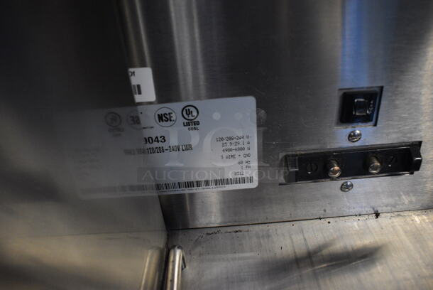 2012 Bunn Model DUAL SH DBC Stainless Steel Commercial Countertop Dual Coffee Machine w/ Hot Water Dispenser, 2 Stainless Steel Brew Baskets and 2 Bunn Model SH SERVER Satellite Servers. 120/208-240 Volts, 1 Phase. 18x24x36. Tested and Working! - Image 4 of 5