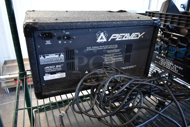 Peavey XR684F 400 SC Power Module Mixer. - Image 4 of 5