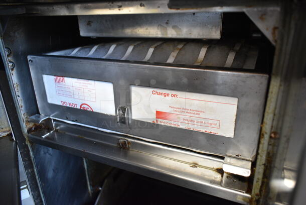 Perfect Fry PFA7200 Stainless Steel Commercial Electric Powered Ventless Fryer. 240 Volts, 1 Phase.  - Image 8 of 9