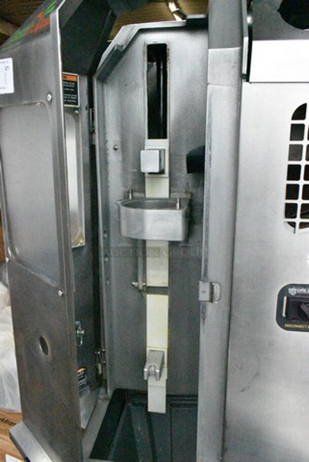 Fresh N Squeeze POS-1 Stainless Steel Commercial Floor Style Automatic Citrus Juicer on Commercial Casters. 120 Volts, 1 Phase. Tested and Working! - Image 5 of 8