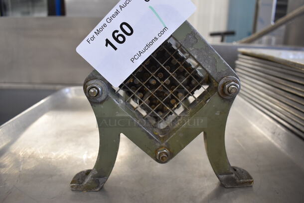 Metal Commercial Countertop French Fry Cutter. 13x8x16 - Image 6 of 6
