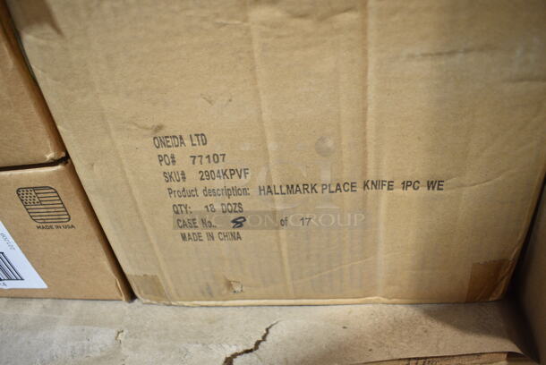 PALLET LOT of 37 BRAND NEW Boxes Including Vollrath 741101DW 11 qt Drop In Soup Warmer w/ Thermostatic Controls, World Tableware 407 030 Calais 7 1/8" 18/8 Stainless Steel Extra Heavy Weight Utility / Dessert Fork, Henny Penny 19502 Fryer Basket Handle, Walco 2505 Vogue Dinner Forks, Winco CMM-20 20 oz Moscow Mule Mug, Carlisle Black Dolly, Oneida Hallmark Place Knives, 2 Box Arcoroc C8303 Perfection 15 Oz. Stemless Wine Glass, PPRN76 Double Opening Newsprint Bags, Tablecraft 10291535 Salt Pepper Shakers, Mundial W5691-4 Pizza Cutters, Steelite 7194TM073 6-1/2" Plates, Winco ALRK-20-CV Cover Bun Pan Rack, MB204 Allessandria Dessert Forks, 4 Box GET P-4050-CL Beverage Pitchers, 4210-100-25WDL Containers, Taste White Dipper Tasters, Steelite 11070575 Taster Dip, Smart Bowl Bottle Set, 2 Purple Poly Bins w/ Lids, C8303A Perfection 15 oz Glasses, XLXS Guardian Series Pre Stir 368mm x 450m. 37 Times Your Bid! - Image 9 of 12