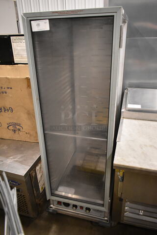 Mainstreet 541CHP1836U Metal Single Door Reach In Holding Proofing Cabinet on Commercial Casters. 120 Volts, 1 Phase. Tested and Working!