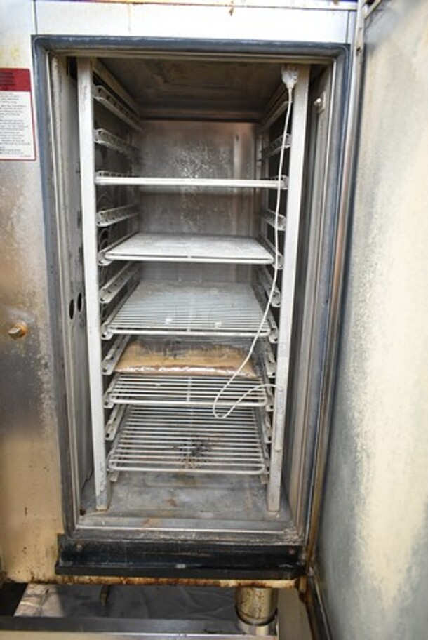 Alto Shaam CTP10-10E Stainless Steel Commercial Electric Powered Combi Convection Oven on Stand. 208-240 Volts, 3 Phase. - Image 2 of 4