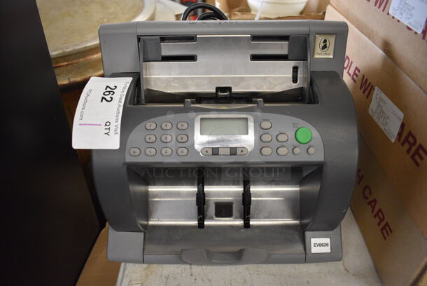 De La Rue Countertop Bill Counting Machine. 12x12x11. Tested and Working!