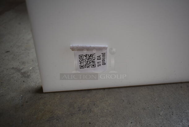 2 BRAND NEW SCRATCH AND DENT! White Cutting Boards. 60x9x1, 48x12x1. 2 Times Your Bid! - Image 5 of 5