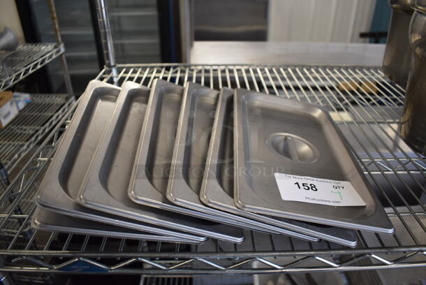 7 Stainless Steel 1/3 Size Drop In Bin Lids. 7 Times Your Bid! - Image 4 of 4