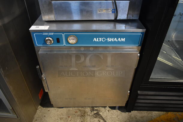 Alto Shaam 750-S Stainless Steel Commercial Heated Holding Cabinet on Commercial Casters. 125 Volts, 1 Phase. Cannot Test Due To Missing Power Cord - Image 1 of 6