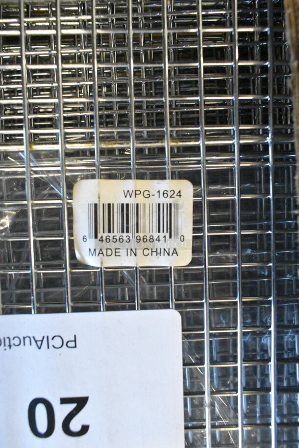 Box of 14 BRAND NEW SCRATCH AND DENT! WPG-1624 16" X 24" Chrome Plated Wire Pan Grate - Image 2 of 2
