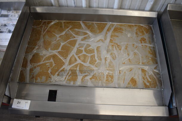 2021 Avantco Model 177CAG36TG Stainless Steel Commercial Countertop Natural Gas Powered Flat Top Griddle w/ Thermostatic Controls. 36x30x13 - Image 3 of 6
