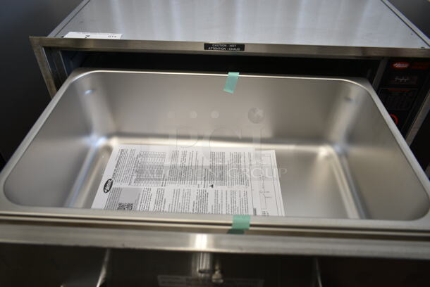 BRAND NEW! Hatco HDW-2B Stainless Steel Commercial Freestanding Two Drawer Warming Drawer. 120 Volts, 1 Phase. Tested and Working! - Image 6 of 10