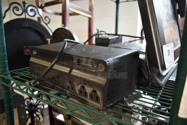 NEC MP-3435 POS Monitor w/ APC Uninterruptible Power Supply and Metal Cash Drawer - Image 5 of 6