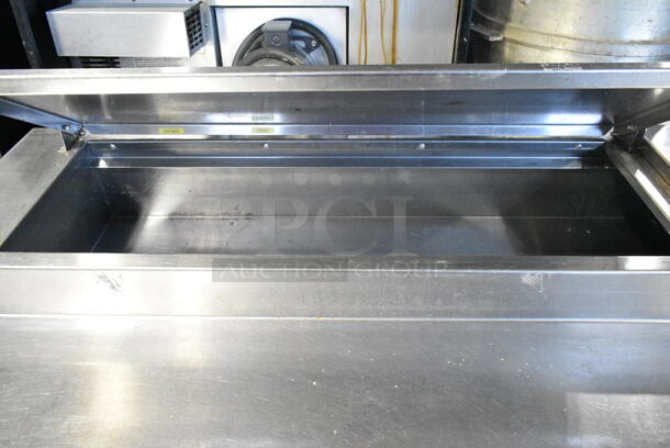 2018 Delfield 18691PTBMP Stainless Steel Commercial Pizza Prep Table Bain Marie. 115 Volts, 1 Phase. Tested and Working! - Image 5 of 11