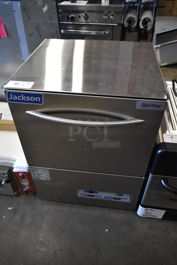 BRAND NEW SCRATCH AND DENT! 2023 Jackson DISHSTAR HT Stainless Steel Commercial Undercounter High Temperature Hi Temp Dishwasher. 208/230 Volts, 1 Phase.  - Image 2 of 6