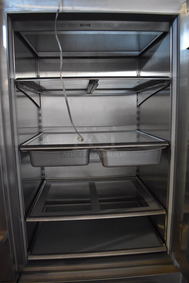 LIKE NEW! Sub-zero 648PROG Stainless Steel Commercial Cooler Freezer Combo Unit. 115/230 Volts, 1 Phase. Unit Has Only Been Used a Few Times! Tested and Does Not Power On - Image 3 of 12