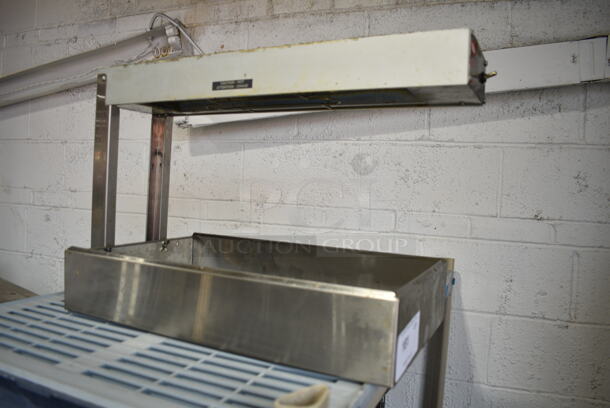 Hatco GFFF Metal Commercial Countertop Heat Lamp. 120 Volts, 1 Phase. Tested and Working! - Image 1 of 4