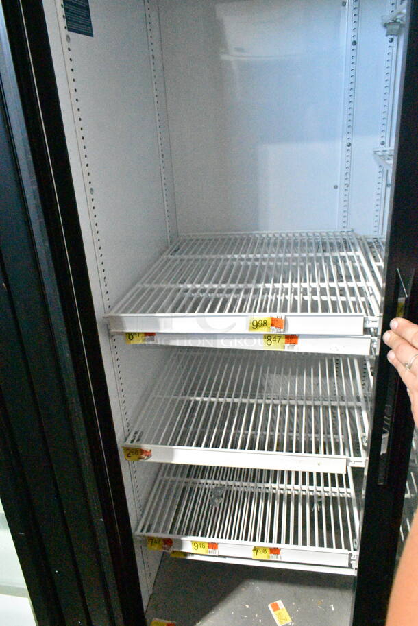 2020 True GDM-33-HC-LD Metal Commercial 2  Door Reach In Cooler Merchandiser w/ Poly Coated Racks. 115 Volts, 1 Phase. Tested and Working! - Image 3 of 5
