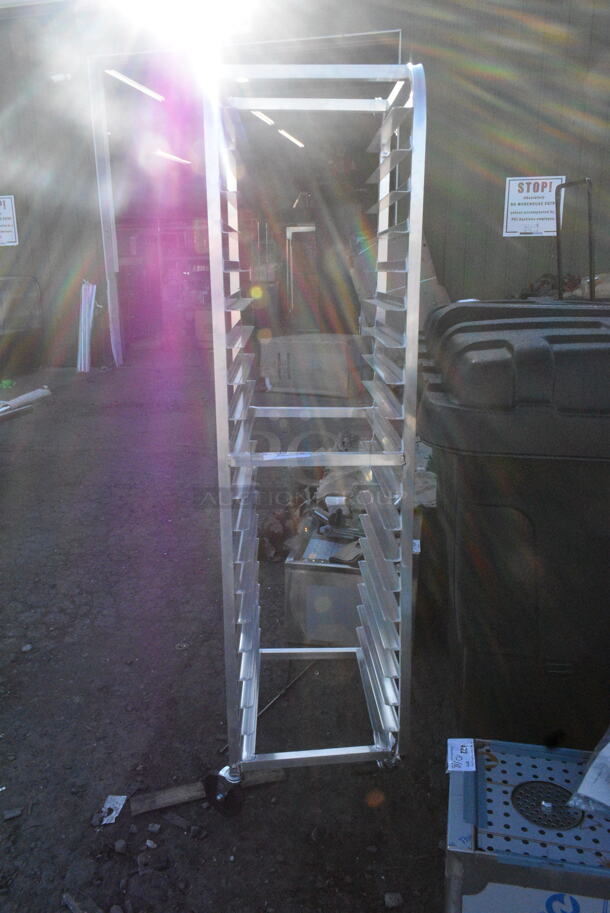 BRAND NEW SCRATCH AND DENT! Advance Tabco STR20-3W 20 Pan Steam Table Pan Rack - Assembled - Image 2 of 7