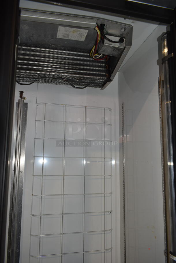 CustomCool GDF2R Stainless Steel Commercial 2 Door Reach In Cooler Merchandiser. Does Not Come w/ Remote Compressor. - Image 6 of 7