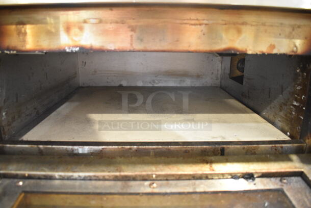 2023 Crosson CPO-160 Stainless Steel Commercial Countertop Electric Powered Pizza Oven w/ Cooking Stone. 120 Volts, 1 Phase. Tested and Working! - Image 5 of 6