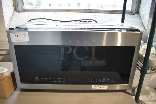 BRAND NEW! Samsung Model ME21M706BAS Chrome Finish Microwave Oven. 120 Volts, 1 Phase. 30x17x17 - Image 1 of 6