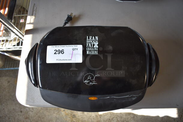 George Foreman Model GRP4B Metal Countertop Grilling Machine. 120 Volts, 1 Phase. 16x10x4.5. Tested and Working! - Image 3 of 5