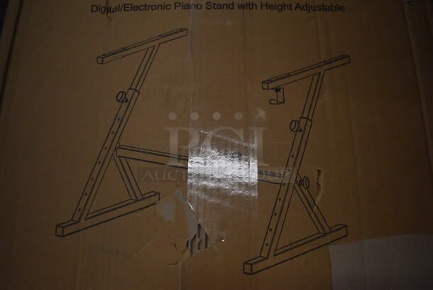 IN ORIGINAL BOX! Pyle Heavy Duty Keyboard Stand - Image 3 of 4