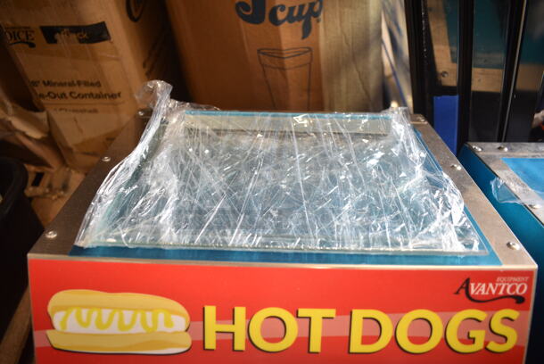 BRAND NEW SCRATCH AND DENT! 2023 Avantco 177HDS175 Stainless Steel Commercial Countertop 175 Dog / 40 Bun Hot Dog Steamer. 120 Volts, 1 Phase. Tested and Does Not Power On - Image 4 of 8