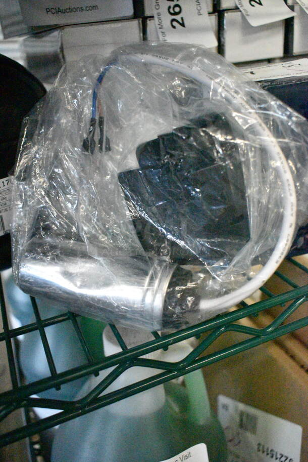 2 BRAND NEW SCRATCH AND DENT! Items Including Embraco EM2X3117U Motor and Piece. 2 Times Your Bid!  - Image 2 of 8