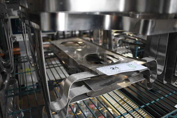 5 Metal Chafing Dish Frames. 12x25x9. 5 Times Your Bid! - Image 3 of 3