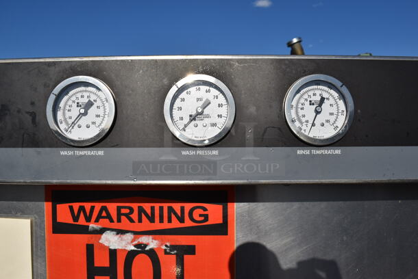 Douglas SD-20-IREL Stainless Steel Commercial Natural Gas Powered Pot and Pan Washer. 480 Volts, 3 Phase. 50x36x71 - Image 9 of 9