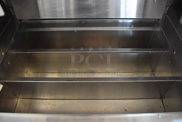 Duke DPC-38-120-DRW-DR-LM Stainless Steel Commercial Prep Station w/ 2 Drawers on Commercial Casters. 120 Volts, 1 Phase. 38x36x51. Tested and Working! - Image 8 of 12