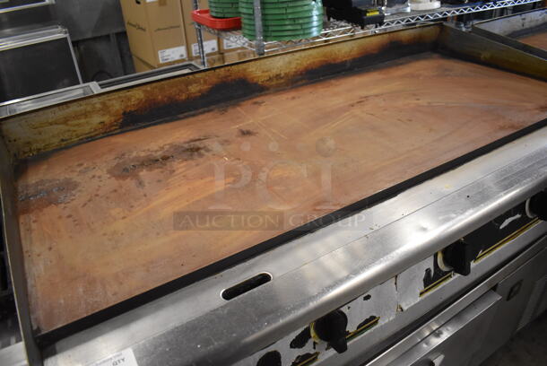 Star Ultra Max Stainless Steel Commercial Countertop Natural Gas Powered Flat Top Griddle. 60x32x17 - Image 5 of 5