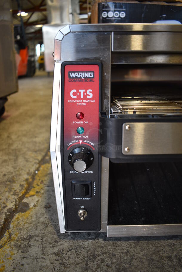 Waring Model CTS1000 Stainless Steel Commercial Countertop Conveyor Toaster. 120 Volts, 1 Phase. 15x18x13 - Image 3 of 5