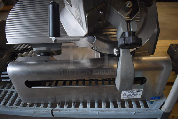 2015 Globe 3600N Stainless Steel Commercial Countertop Automatic Meat Slicer. 115 Volts, 1 Phase. 27x20x21. Tested and Working! - Image 5 of 6