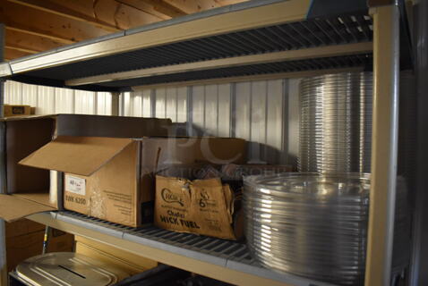 ALL ONE MONEY! Tier Lot of Various BRAND NEW! Items Including Plastic Bowls, Plastic Lids, Chafing Dish Fuel, Napkin Bundles and Choice Cups