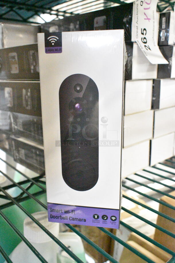 10 BRAND NEW SCRATCH AND DENT! Sunnyjane X0047STBHS Smart Wi-Fi Doorbell Camera. 10 Times Your Bid!  - Image 2 of 3