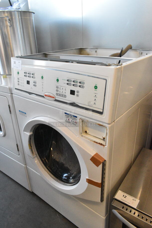 BRAND NEW SCRATCH AND DENT! Speed Queen Front Load Combo Washer and Dryer. 120/208-240 Volts.  - Image 6 of 7