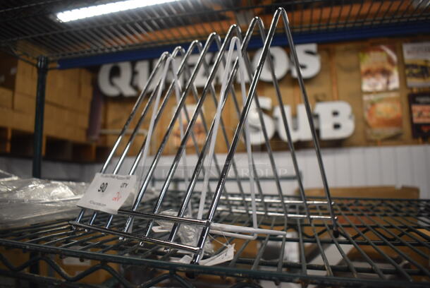2 Countertop Cutting Board Racks. 9x11.5x11, 7x4x9. 2 Times Your Bid! - Image 1 of 3