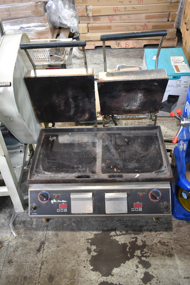 Star Pro Max Stainless Steel Commercial Countertop Double Panini Press. 208/240 Volts, 1 Phase. - Image 3 of 7