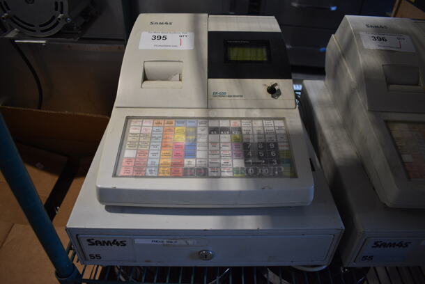 Sam4S ER-650 Electronic Countertop Cash Register. Comes w/ Key. 16x18x12