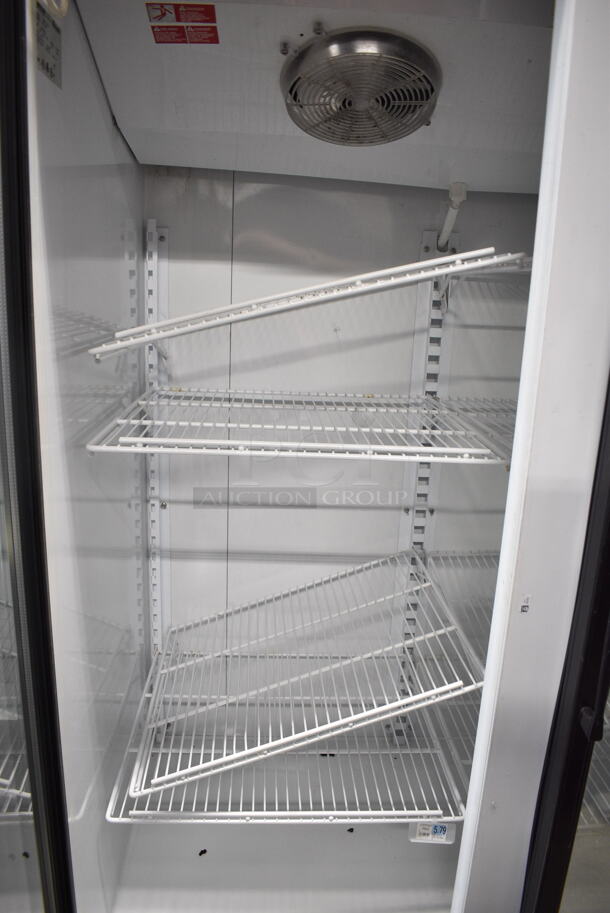 Master-Bilt BLG-48HD Metal Commercial 2 Door Reach In Freezer Merchandiser. 115/208-230 Volts, 1 Phase.  - Image 5 of 6