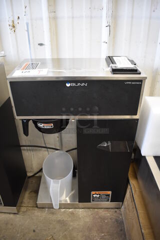 BRAND NEW! 2022 Bunn VPR-APS Stainless Steel Commercial Countertop Coffee Machine w/ Poly Brew Basket and Pitcher. 120 Volts, 1 Phase. 16x8x27. Tested and Working!