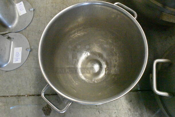 3 Metal Mixing Bowls Including Hobart VMLH30 30 Quart, 40SSAT, Hobart VML80 80 Quart. 3 Times Your Bid!  - Image 3 of 12