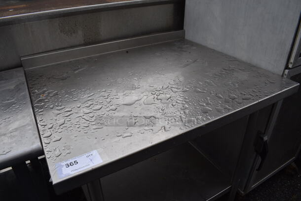 Stainless Steel Commercial Table w/ Metal Under Shelf. 36x30x38 - Image 3 of 4