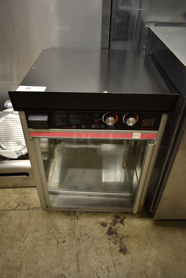 Hatco H2D-2X Metal Commercial Countertop Heated Display Case Merchandiser. 120 Volts, 1 Phase. Tested and Working!