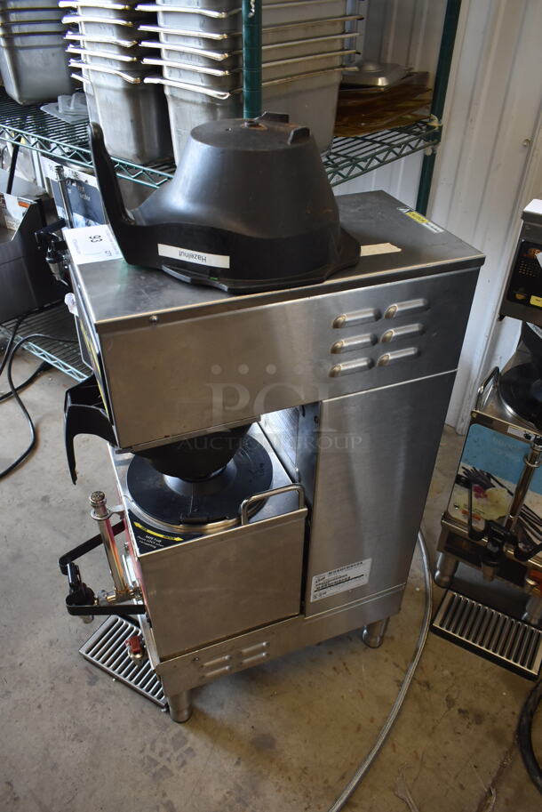 Curtis GEMSIF10A2419 Stainless Steel Commercial Countertop Coffee Machine w/ Satellite Server, Hot Water Dispenser, 2 Poly Brew Baskets and Drip Tray. 220 Volts, 1 Phase. - Image 2 of 10