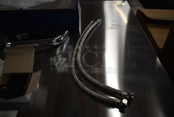 BRAND NEW SCRATCH AND DENT! Waterloo 750EFWMSHS Electronic Hands Free Sensor Faucet. Stock Picture Used as Gallery. - Image 7 of 9